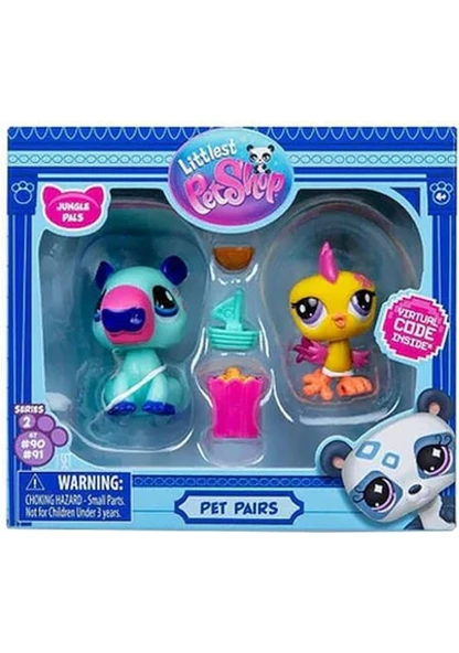 Littlest Pet Shop Minişler 2'li Paket 00585 Lisanslı Ürün ürün görseli 1