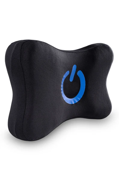 Visco Kamp Yastığı Power Nap, 50x30x10 cm, Siyah ürün görseli 1