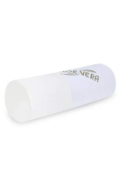 Visco Ortopedik Rulo Yastık 45x15cm, Beyaz - Resim 4
