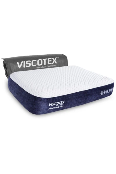 Hard Serenity Ergonomik Visco Yastık 65x43x12cm, Boyun Ağrıları Için Sert Hafızalı Baş Yastığı ürün görseli 1