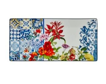 Lamedore Italy Garden 2Lı Buyuk Dıkdortgen Tabak 30X15 Cm 1bsf-1752ıg ürün görseli 1