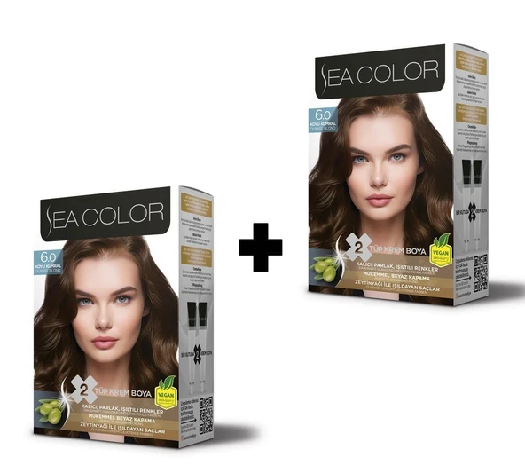 SEA COLOR 6.0 Koyu Kumral Set Boya ürün görseli 1