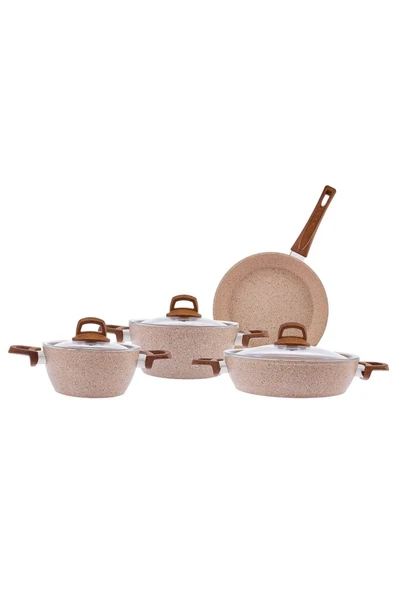 Emsan Royal Natural 7 Parça Tencere Seti - Resim 2