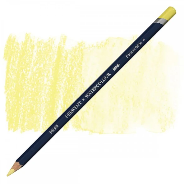 04  Primrose Yellow Derwent Watercolour Suluboya Kalemi ürün görseli 1