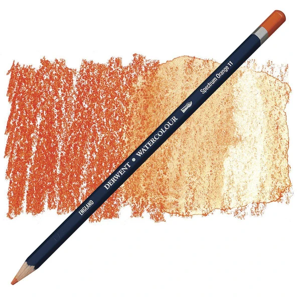 11 Spect Orange Derwent Watercolour Suluboya Kalemi ürün görseli 1