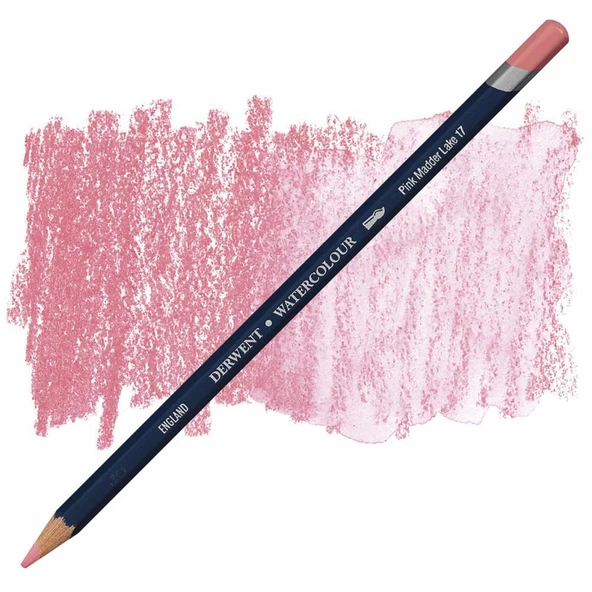 17 Pink Madder Lake Derwent Watercolour Suluboya Kalemi ürün görseli 1