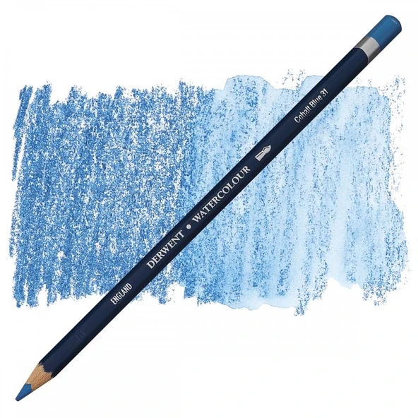 31 Cobalt Blue Derwent Watercolour Suluboya Kalemi ürün görseli 1