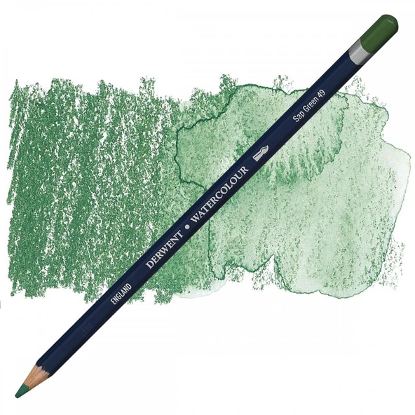 49 Sap Green Derwent Watercolour Suluboya Kalemi ürün görseli 1