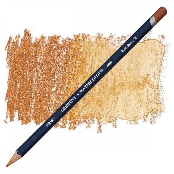 62 Burnt Sienna Derwent Watercolour Suluboya Kalemi ürün görseli 1