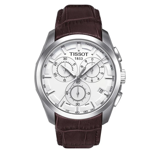 Tissot Couturier Chronograph T0356171603100 Erkek Kol Saati T035.617.16.031.00 ürün görseli 1