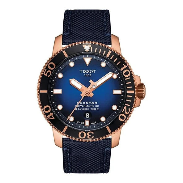 Tissot Seastar 1000 Powermatic 80 T1204073704100 Erkek Kol Saati T120.407.37.041.00 ürün görseli 1