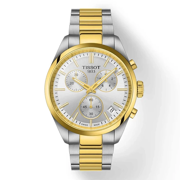 Tissot PR100 Chronograph T1504172203100 Erkek Kol Saati T150.417.22.031.00 ürün görseli 1