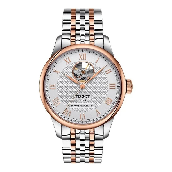 Tissot Le Locle Powermatic 80 Open Heart T0064072203302 Erkek Kol Saati T006.407.22.033.02 ürün görseli 1