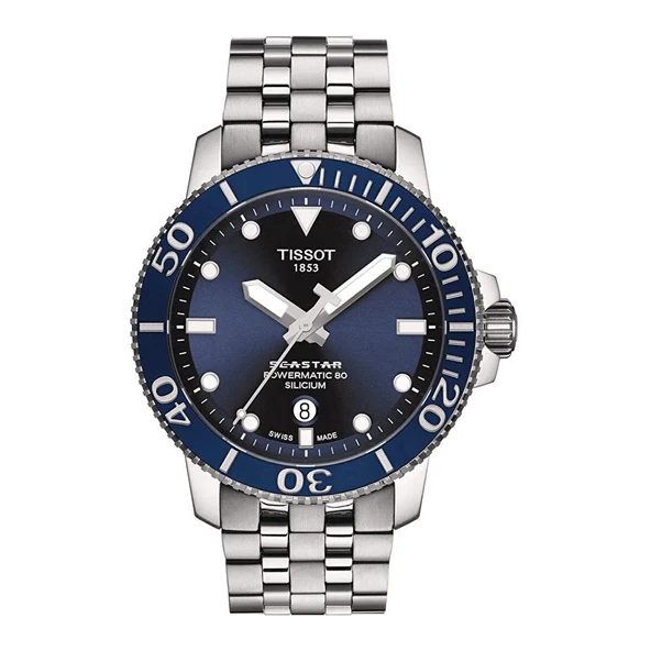 Tissot Seastar 1000 Powermatic 80 T1204071104101 Erkek Kol Saati T120.407.11.041.01 ürün görseli 1