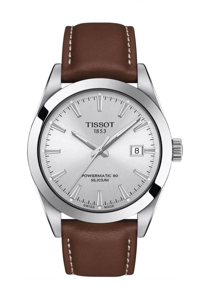 Tissot Gentleman Powermatic 80 T1274071603100 Erkek Kol Saati T127.407.16.031.00 ürün görseli 1
