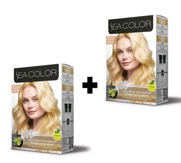 SEA COLOR 10.0 Sedef Sarı Set Boya ürün görseli 1