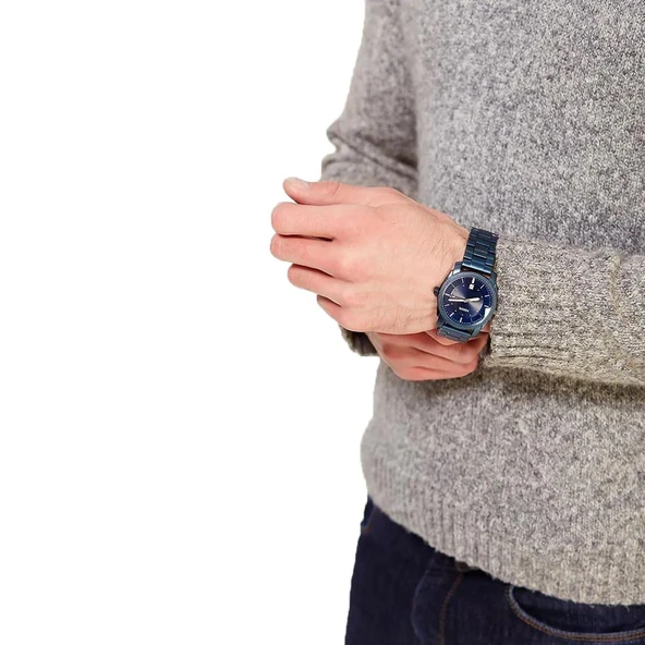 Fossil Machine FS5231 Erkek Kol Saati - Resim 4