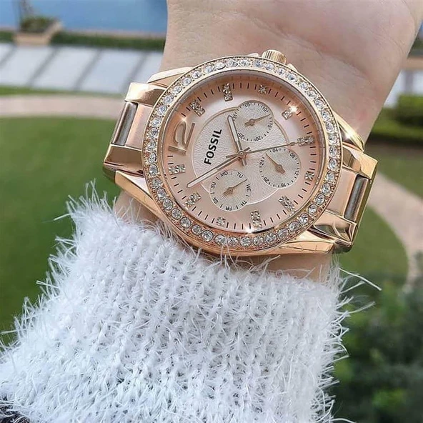 Fossil FES2811 Kadın Kol Saati - Resim 4