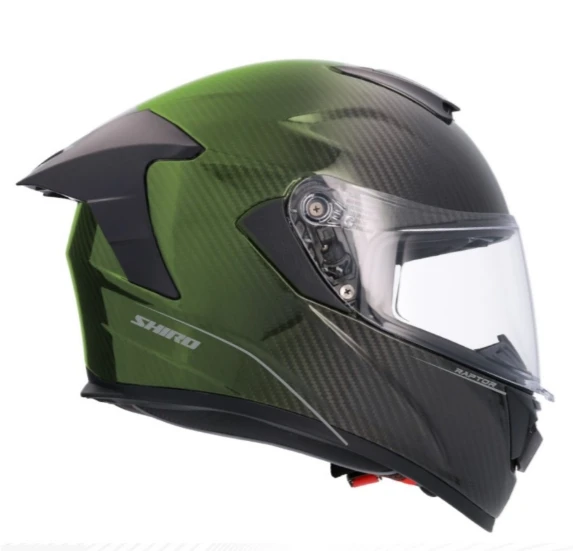 SHIRO 2004 S04 KASK FC CARBON SV L YEŞİL (GÖZLÜKLÜ) ürün görseli 1