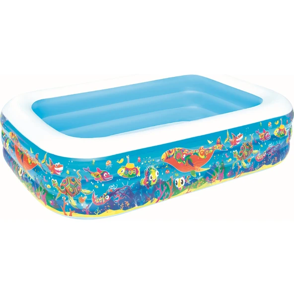 BESTWAY HAVUZ JUMBO OKYANUS DESENLİ KZLBW54120 ürün görseli 1