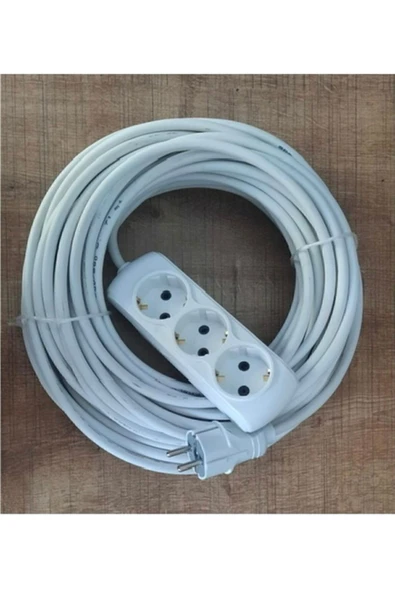 Nas 3x2,5 Mm Ttr Cca Seyyar Uzatma Kablosu 30 Mt ürün görseli 1