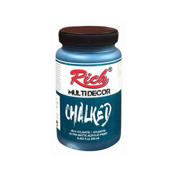 Rich Multi Decor Chalked Boya 250 Ml Atlantis 4614 ürün görseli 1
