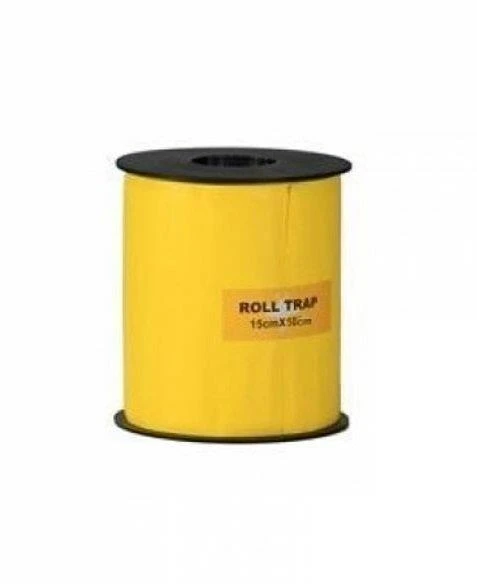 Roll Trap Sarı Rulo Yapışkanlı Si̇nek Tuzağı 15 cm x 50 m ürün görseli 1