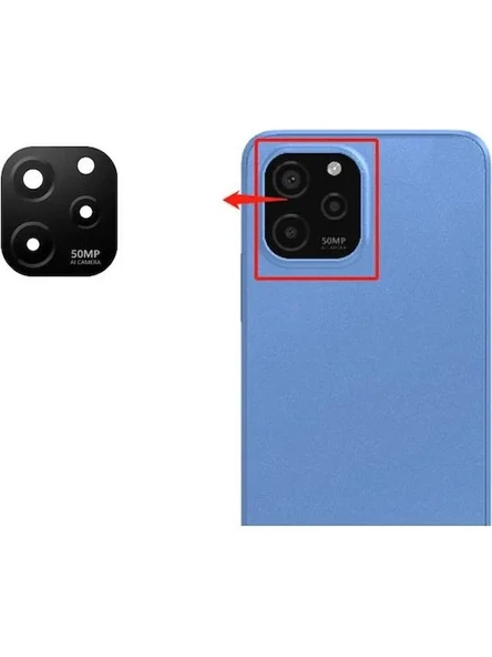 Huawei Nova Y61 Ile Uyumlu Kamera Camı ürün görseli 1