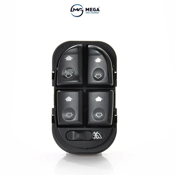 Mega Oto Market Sol Cam Düğmesi Anahtarı Ford Mondeo 1996-2000 Arası ile uyumlu ürün görseli 1
