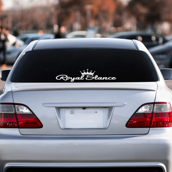 Royal Stance Oto Sticker Oto Etiket Oto Aksesuar ürün görseli 1