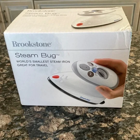 BROOKSTONE Buhar Böceği Dünyanın En Küçük Buharlı  Ütüsü ürün görseli 1