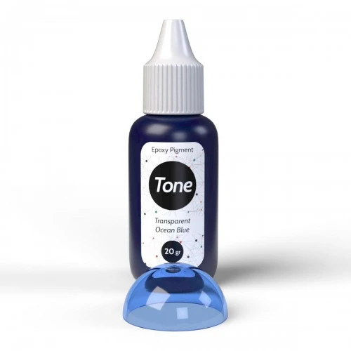 Tone Transparent Ocean Blue Epoksi Renk Pigmenti 20 ml ürün görseli 1