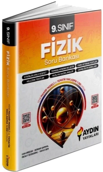 9. Sınıf Fizik Soru Bankası Aydın Yayınları ürün görseli 1