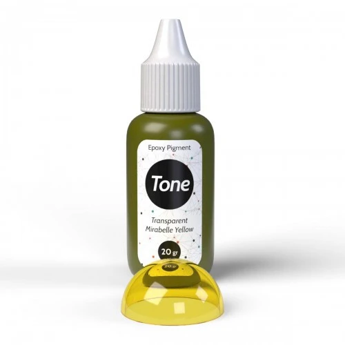 Tone Transparent Mirabelle Yellow Epoksi Renk Pigmenti 20 ml ürün görseli 1