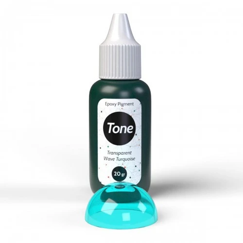Tone Transparent Wave Turqouise Epoksi Renk Pigmenti 20 ml ürün görseli 1