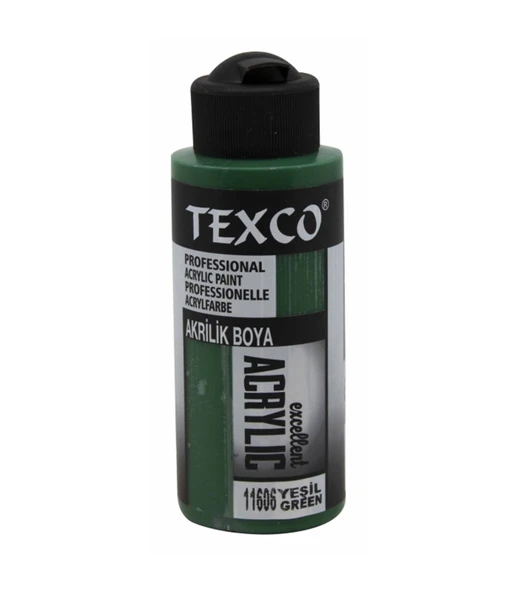 Texco Excellent Akrilik Boya 11606-Yesil 110 cc ürün görseli 1