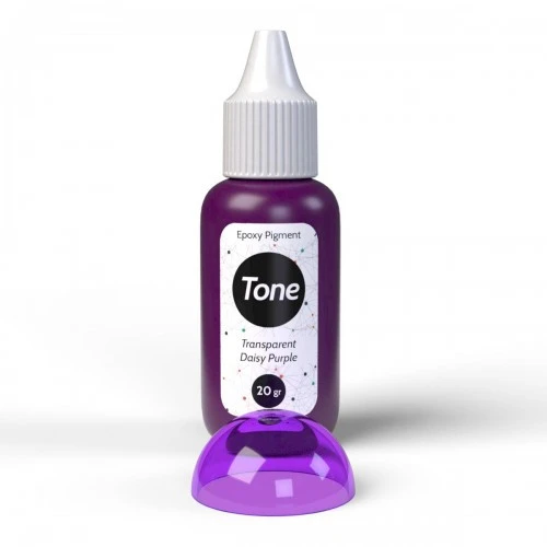 Tone Transparent Daisy Purple Epoksi Renk Pigmenti 20 ml ürün görseli 1