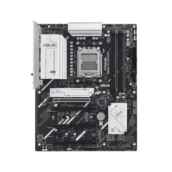 Asus Prime B840-PLUS WiFi AMD B840 7600 MHz (OC) DDR5 Soket AM5 ATX Anakart ürün görseli 1