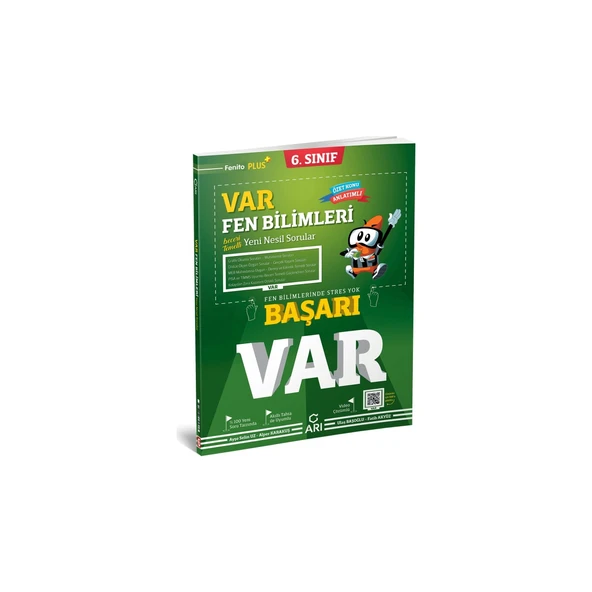 Arı Yayıncılık 6.Sınıf Var Fen Soru Bankası ürün görseli 1