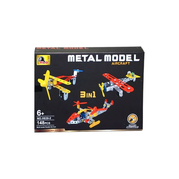 AKILLIELMA-KIZILKAYA ARAÇLI 3İN1 METAL LEGO KZL-X639 ürün görseli 1