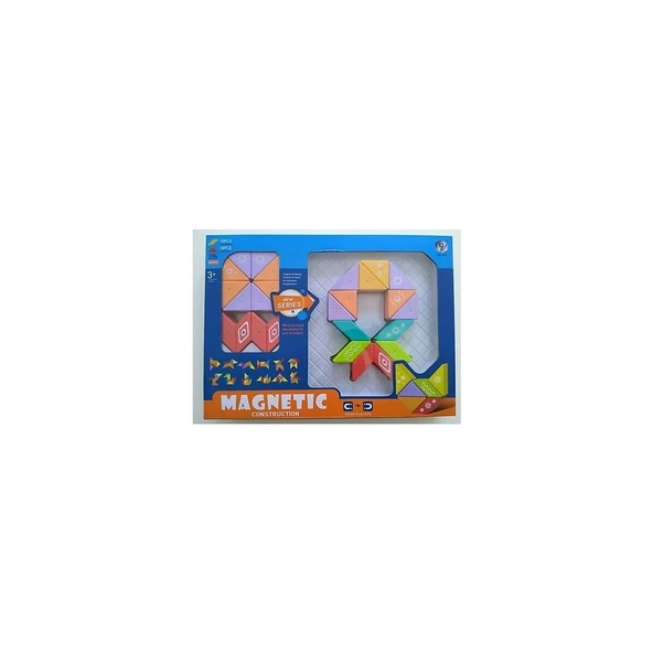 AKILLIELMA-KIZILKAYA MANYETİK 26PCS	ZEKA KÜPÜ KZL-HD375A ürün görseli 1