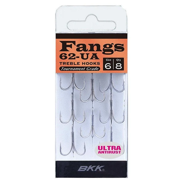 BKK Fangs-62 UA Üçlü İğne  10 8 Pcs ürün görseli 1