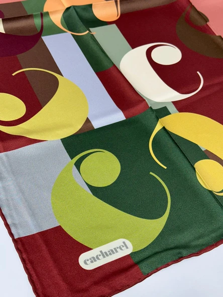 Twill İpek Eşarp - 04693 - Resim 2