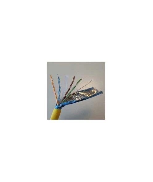 Cat6A F/UTP LSZH Makara 4P 500m Sarı ürün görseli 1