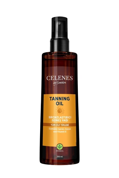 Herbal Bronzlaştırıcı Güneş Yağı 200 ml ürün görseli 1