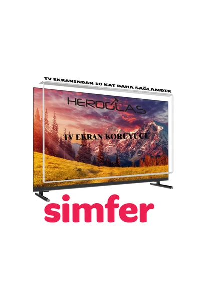 SİMFER         43SFSA4B 43İNÇ TV EKRAN KORUYUCU ürün görseli 1
