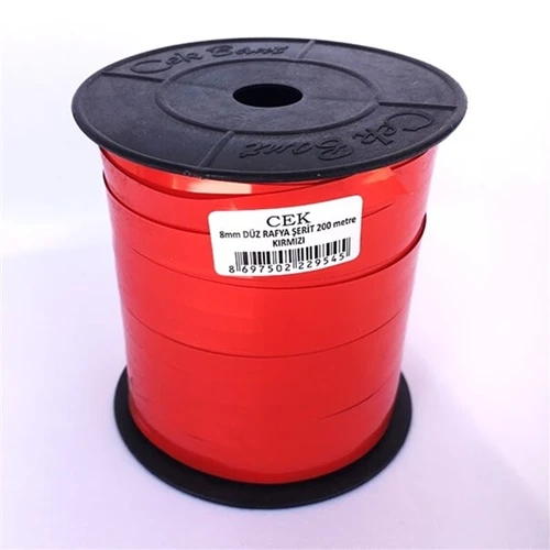 San Rafya 8Mm 200 Metre Kırmızı - 3 adet ürün görseli 1