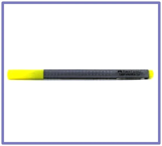 Faber Castell Renkli Grip Finepen K. Sarı - 3 adet ürün görseli 1