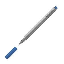 Faber Castell Renkli Grip Finepen Mavi - 2 adet ürün görseli 1