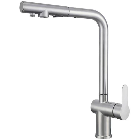 Fleko Riva Inox Spiralli Arıtmalı Mutfak Eviye Bataryası ürün görseli 1